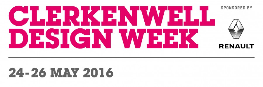 Banner der Clerkenwell Design Week 2016